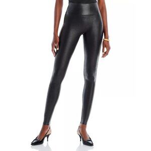 Spanx Faux leather Leggings Black Size Medium
